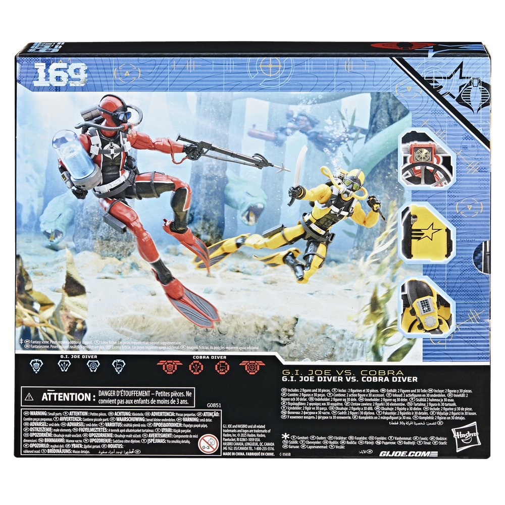 G.I. Joe Classified Series #169, G.I. Joe Diver Vs. Cobra Diver